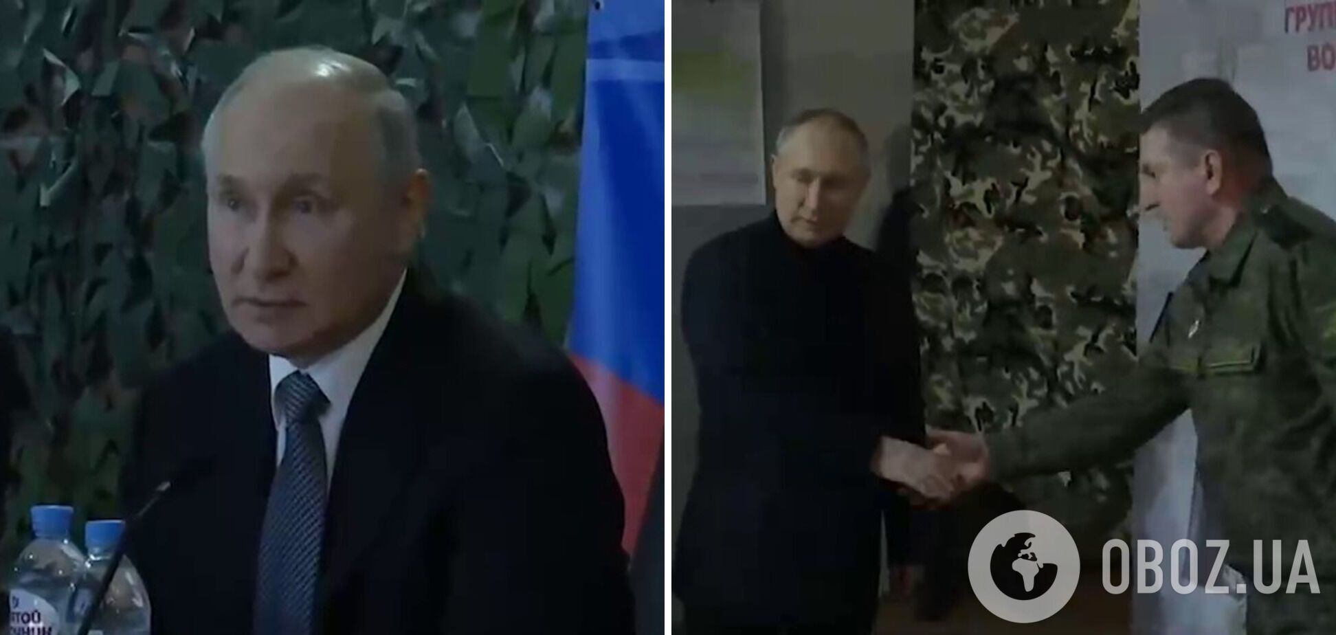У Росії заявили про візит Путіна до штабу військ на Херсонському напрямку й показали дивне відео 