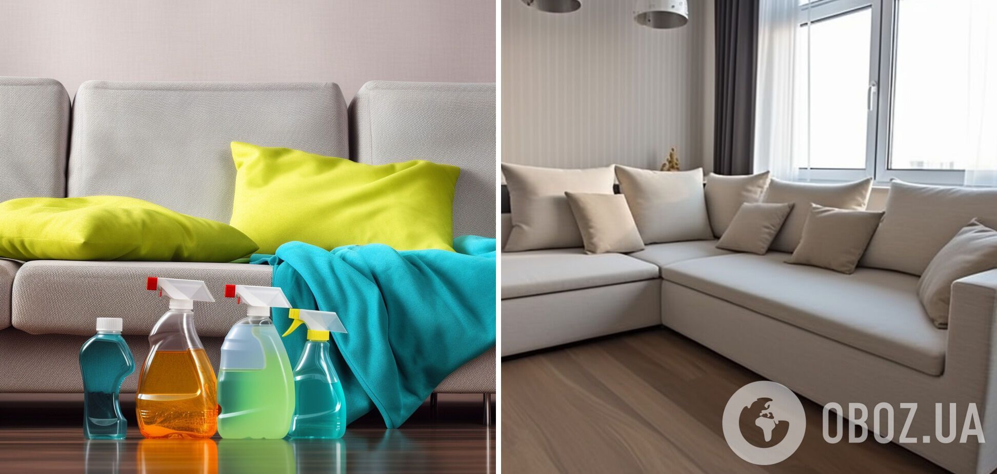 Меблі будуть як нові: чим відчистити плями на диванах