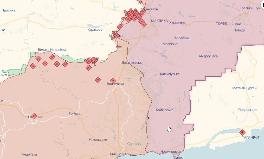 Оккупанты за сутки потеряли около двух рот на Донецком направлении, уничтожено много техники, – Тарнавский