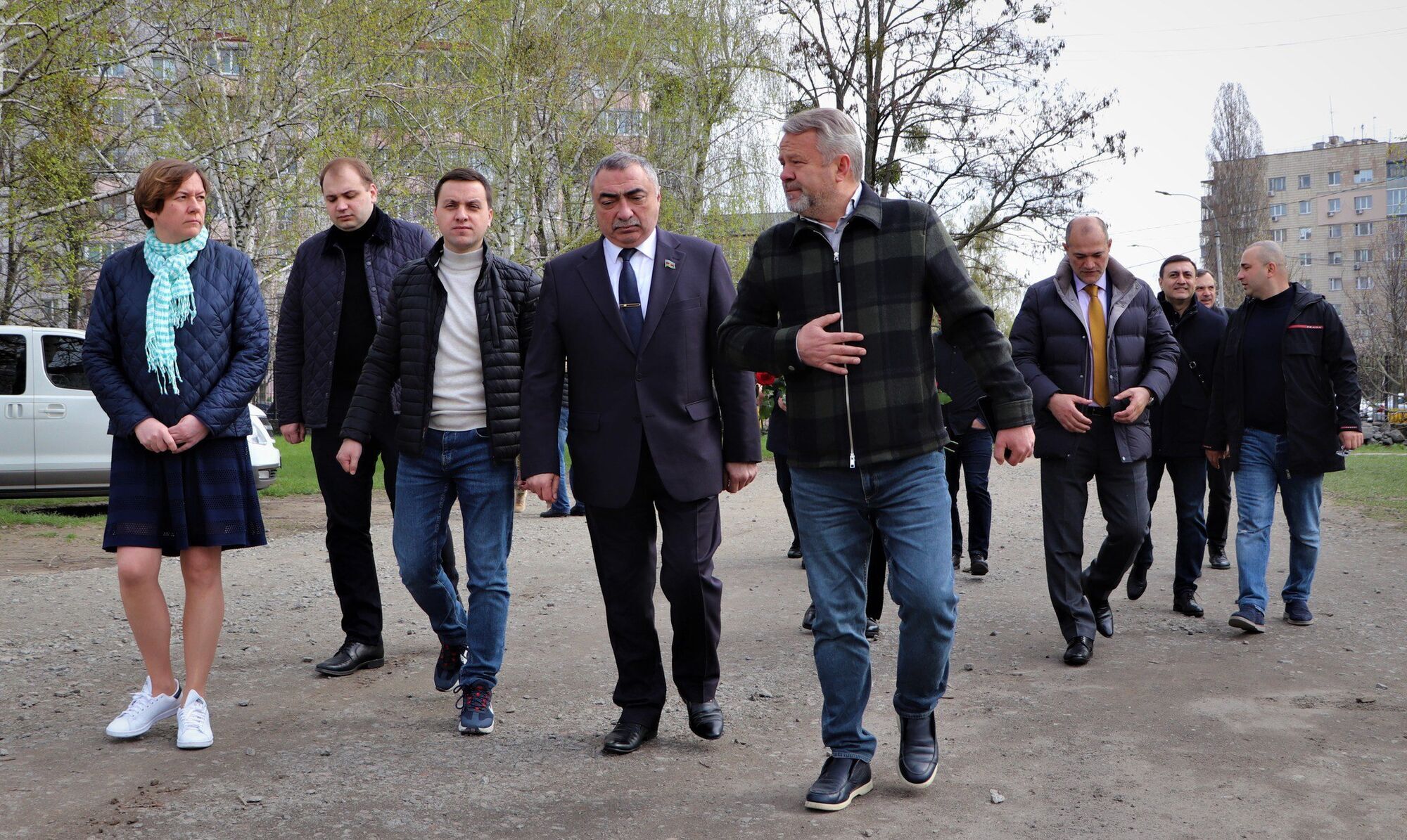 В Украину впервые после полномасштабного вторжения РФ приехали политики из Азербайджана