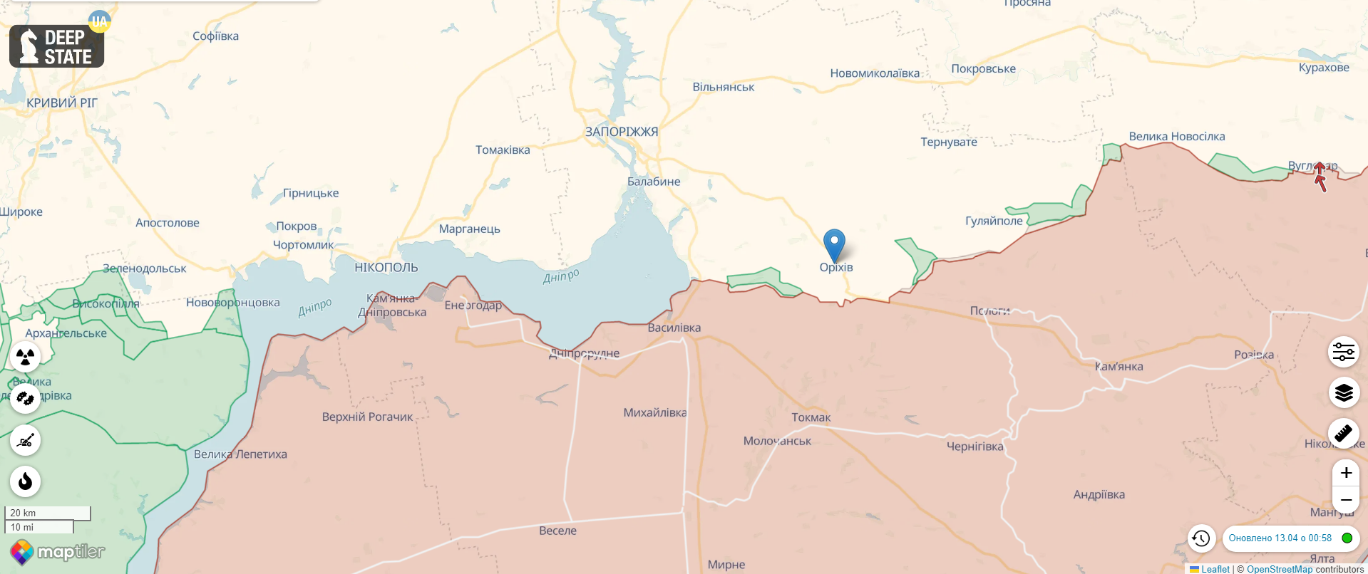 Оккупанты снова устроили авианалет на Орехов: под удар попал частный сектор