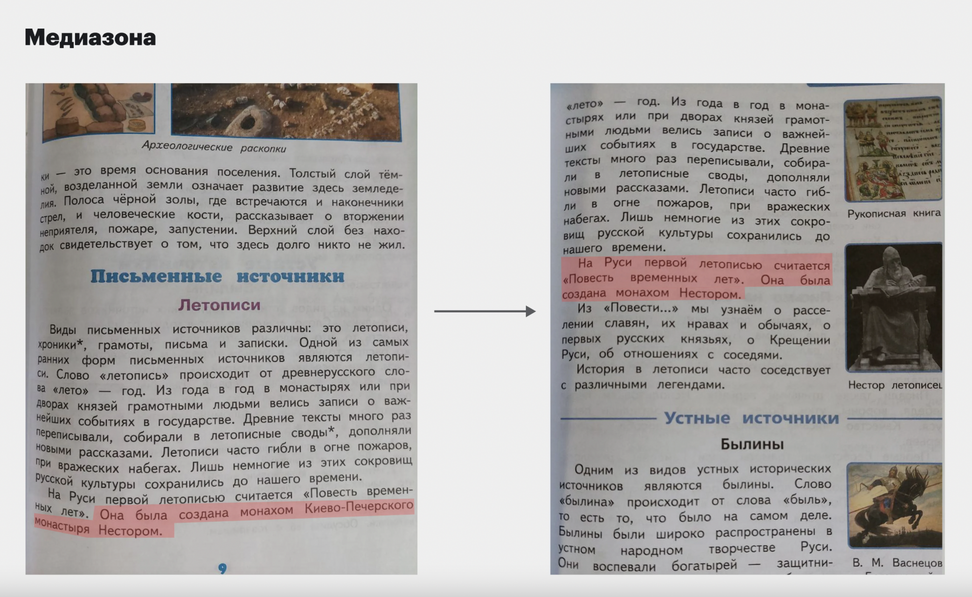 В России убрали упоминания о Киеве в разделах учебников о Киевской Руси. Фото