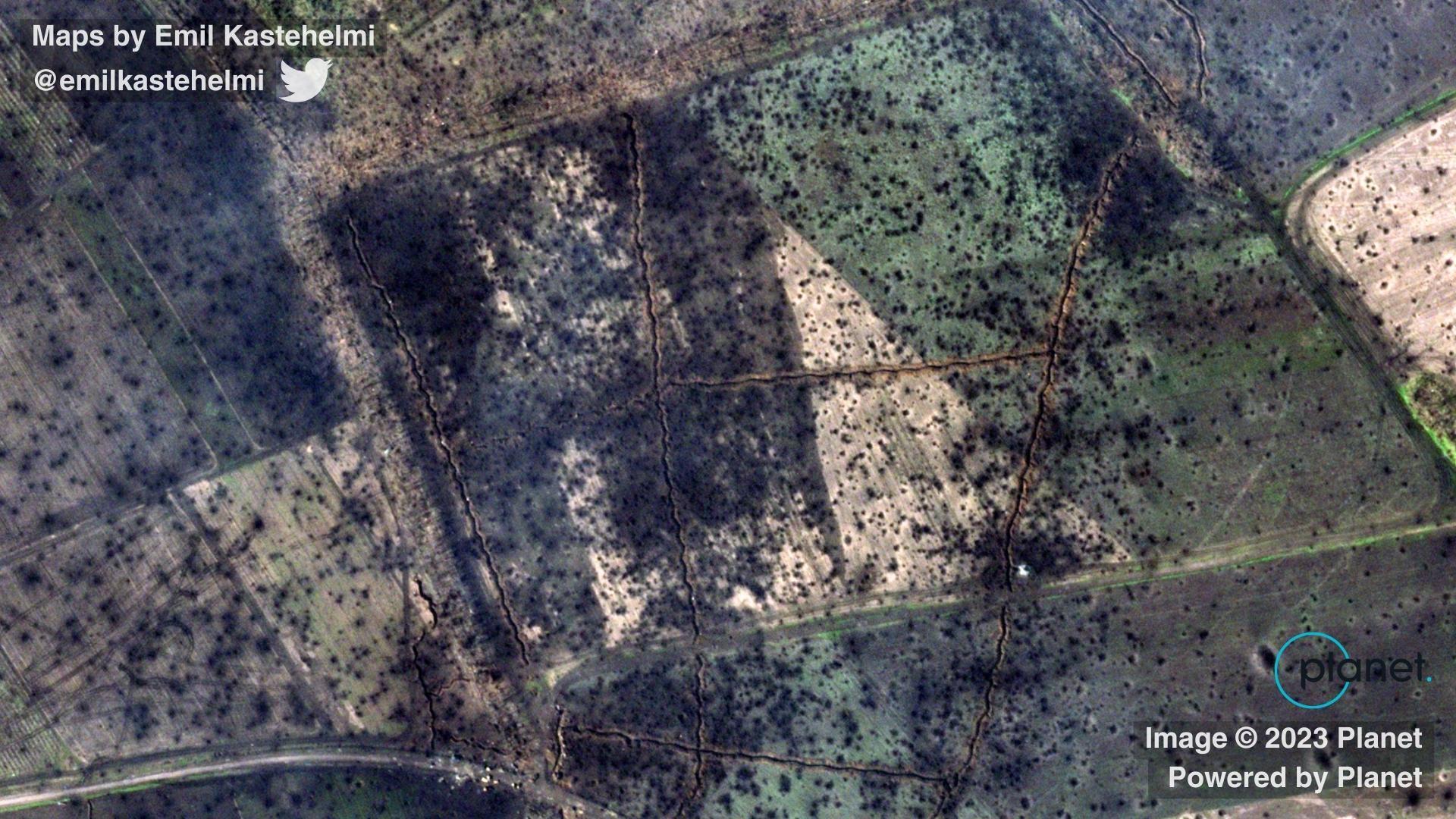 Возле Бахмута продолжаются сверхтяжелые бои: опубликованы спутниковые снимки