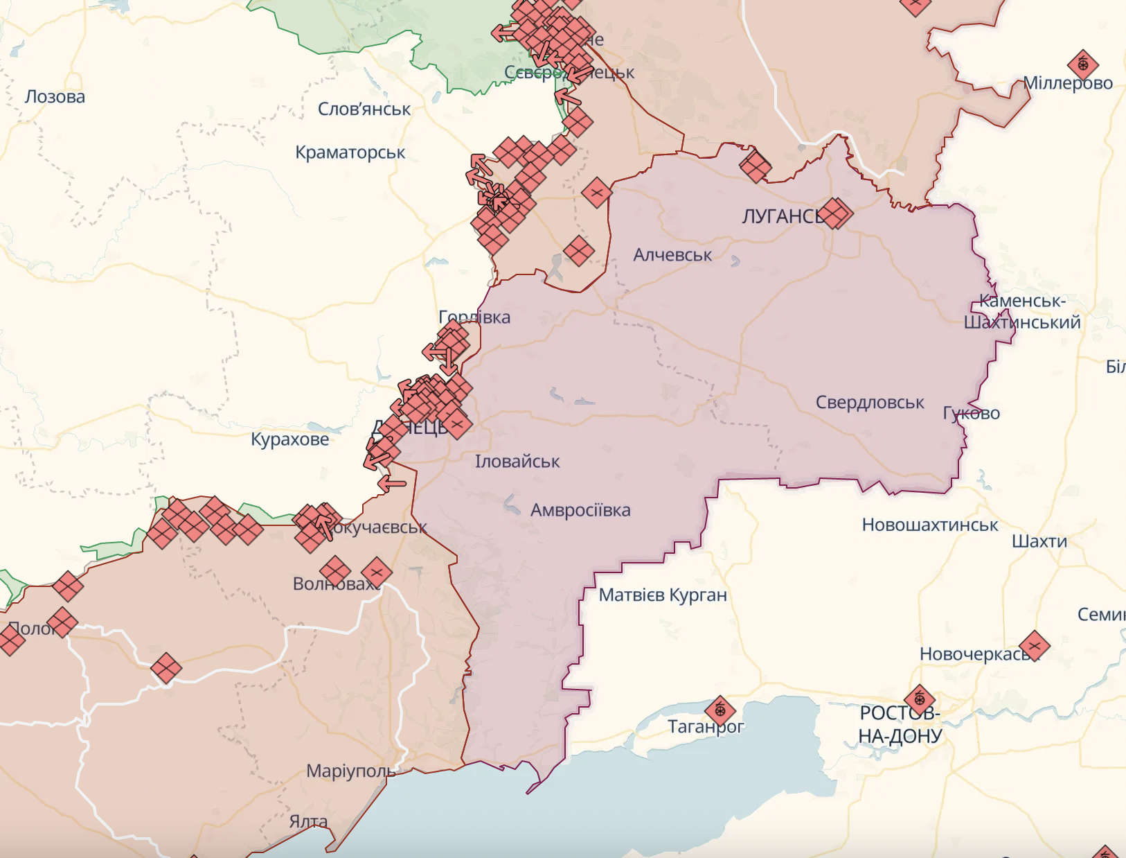 Бійці ДПСУ відбили три атаки окупантів на Донеччині: знешкоджено 25 загарбників