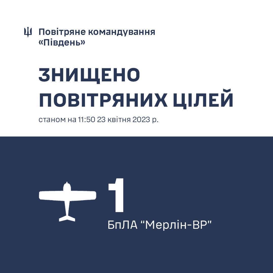 Сили оборони "приземлили" безпілотник-розвідник Мерлін