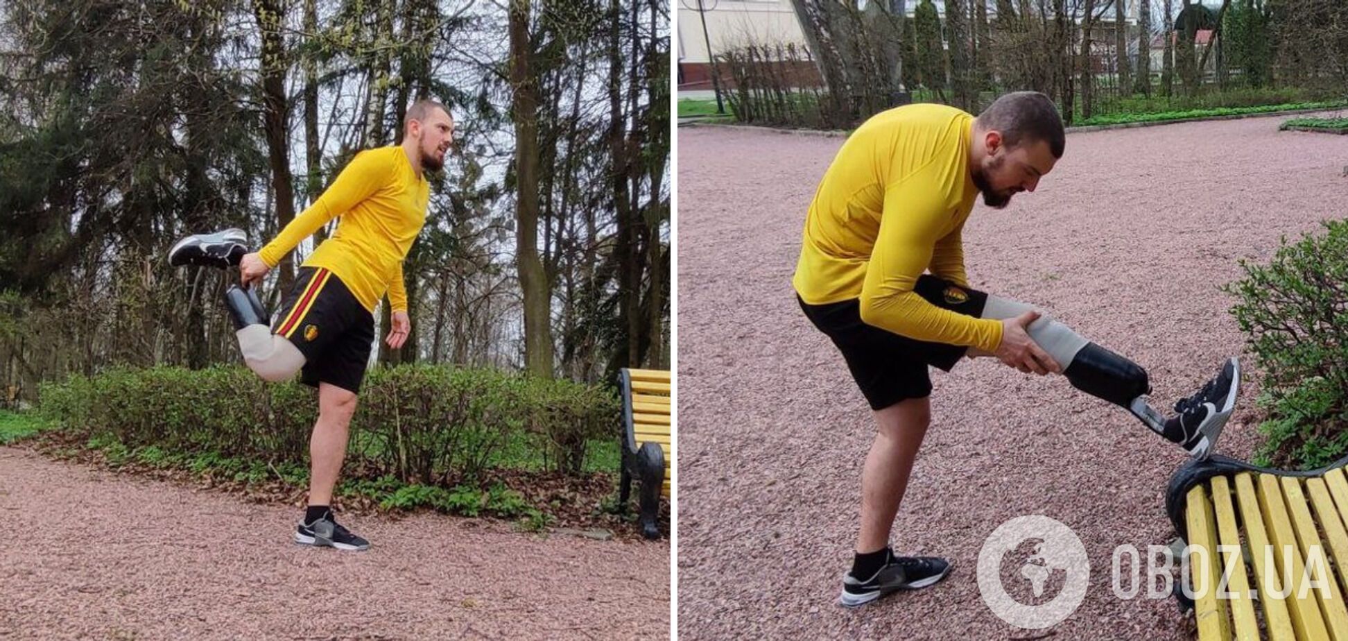 Украинский защитник, потерявший ногу во время войны на Донбассе, пробежит марафон в Лондоне