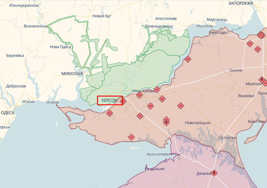 На Херсонщині заборонили пересування усіх плавзасобів, окрім суден Сил оборони