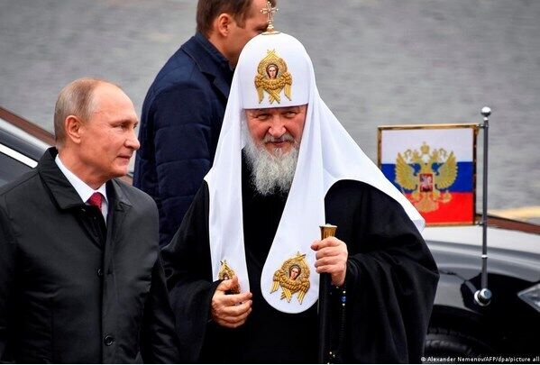 Путін та патріарх Кирило Гундяєв