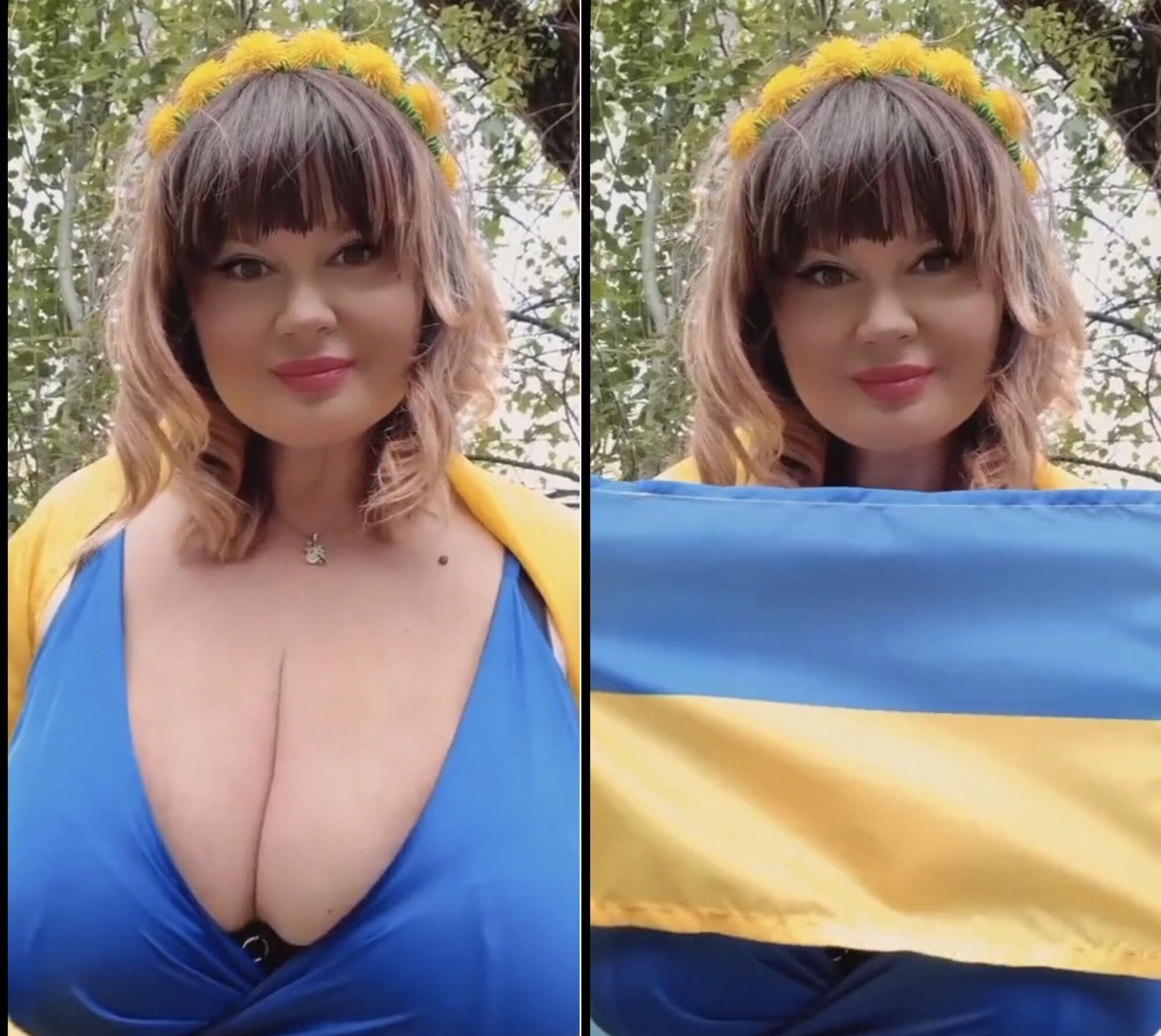 "Флаг Украины – не парео!" Как выглядит украинская модель с 13-м размером груди и в чем ее обвиняли фанаты. Фото
