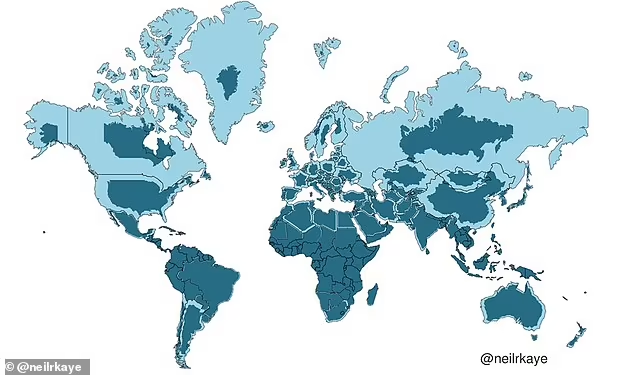 Росія набагато менша? Вчені показали справжню карту світу і пояснили спотворення