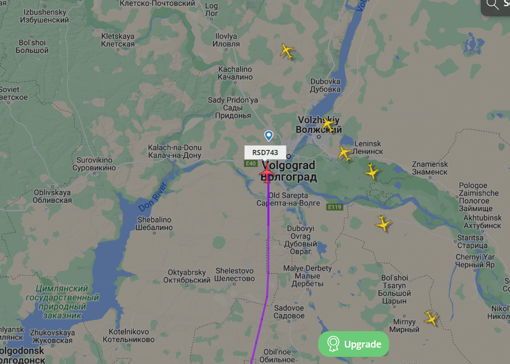 После "бавовны" в Севастополе из Крыма в Москву полетел правительственный самолет РФ