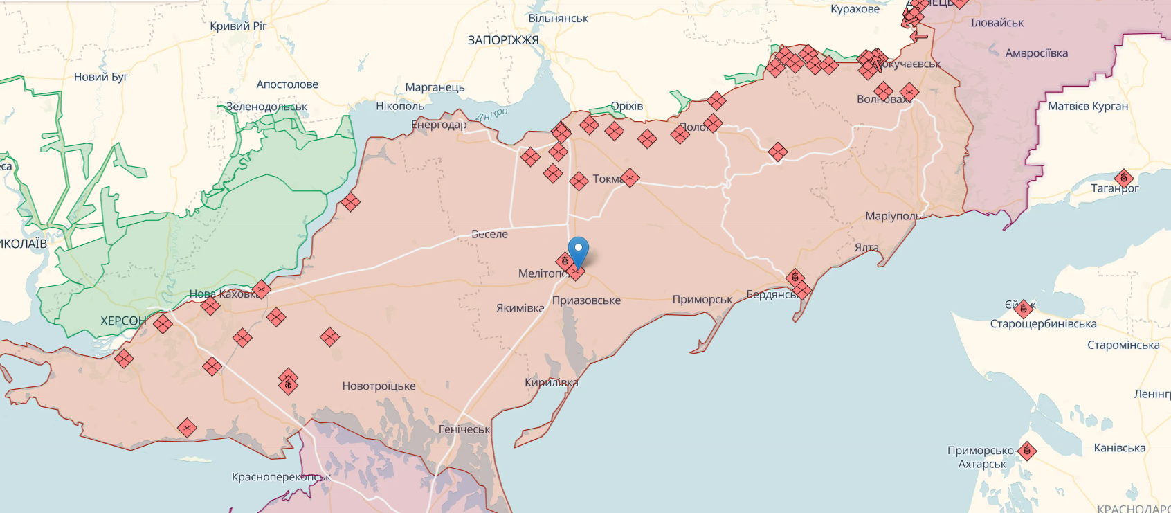 В окупантів і колаборантів у Мелітополі почалася істерика після серії "бавовни": по місту масово розповсюджують листівки про "евакуацію" – ЗМІ