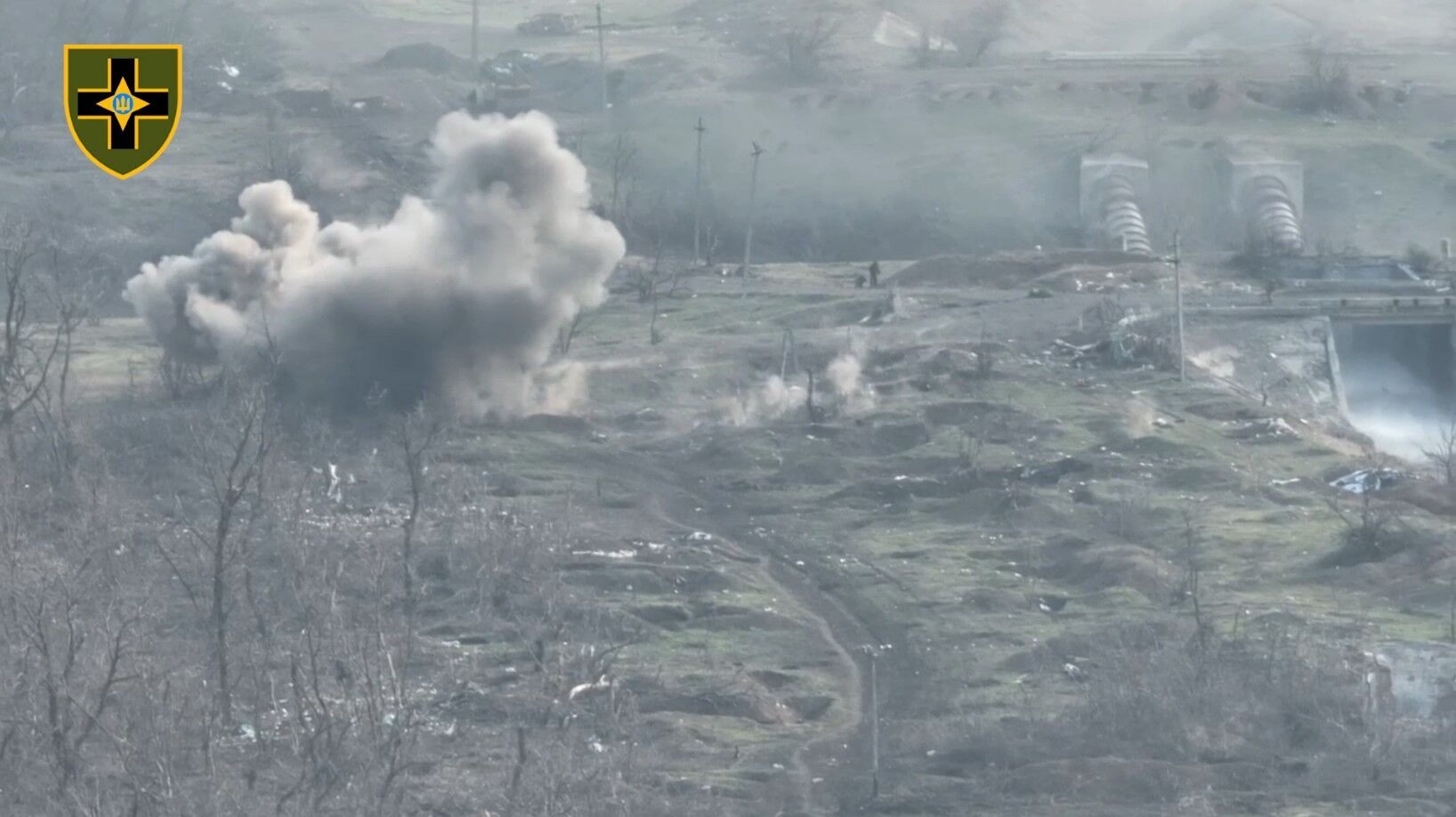 Украинские защитники под Бахмутом выбили оккупантов из насиженной позиции. Видео
