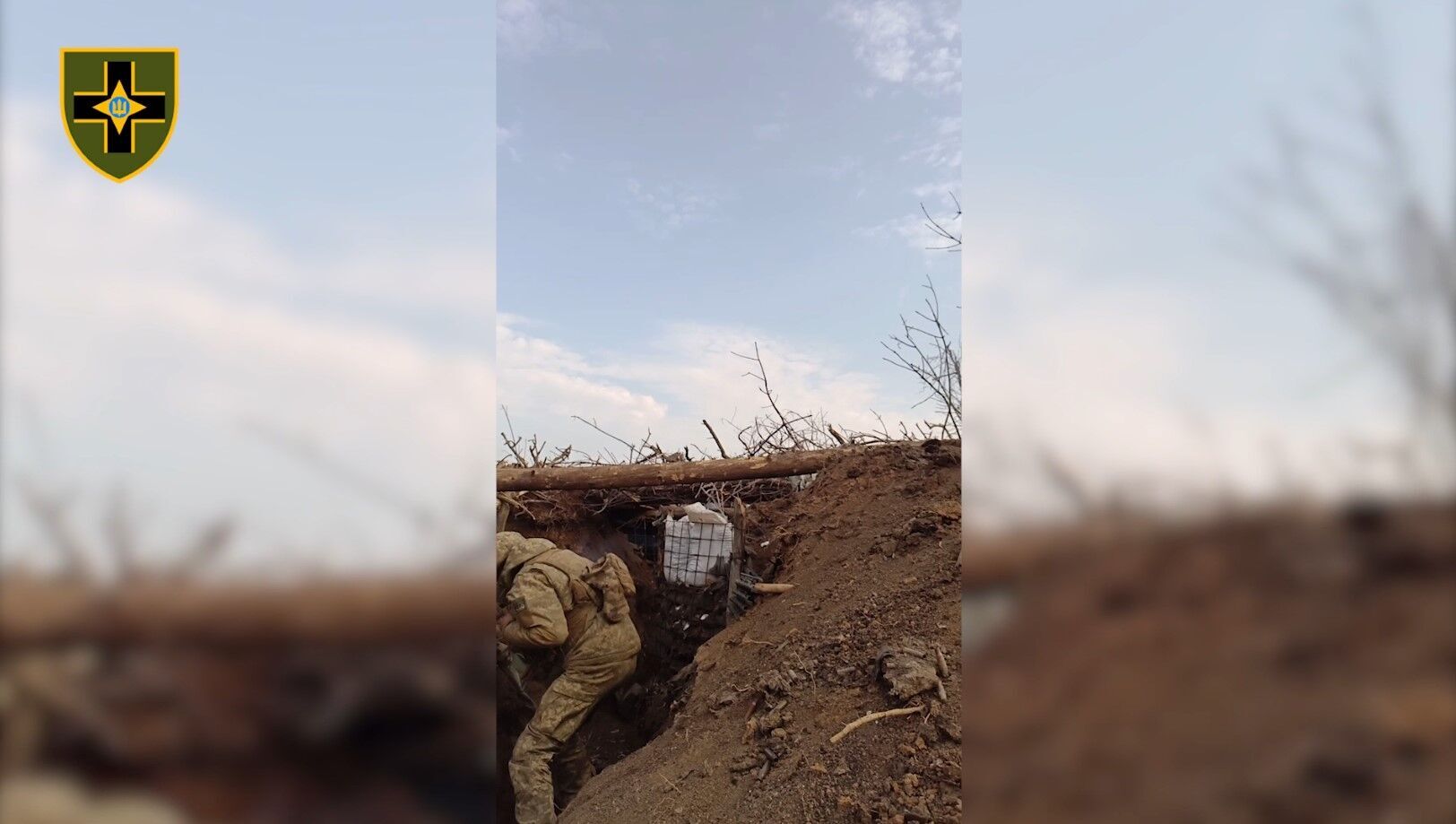 Украинские защитники под Бахмутом выбили оккупантов из насиженной позиции. Видео