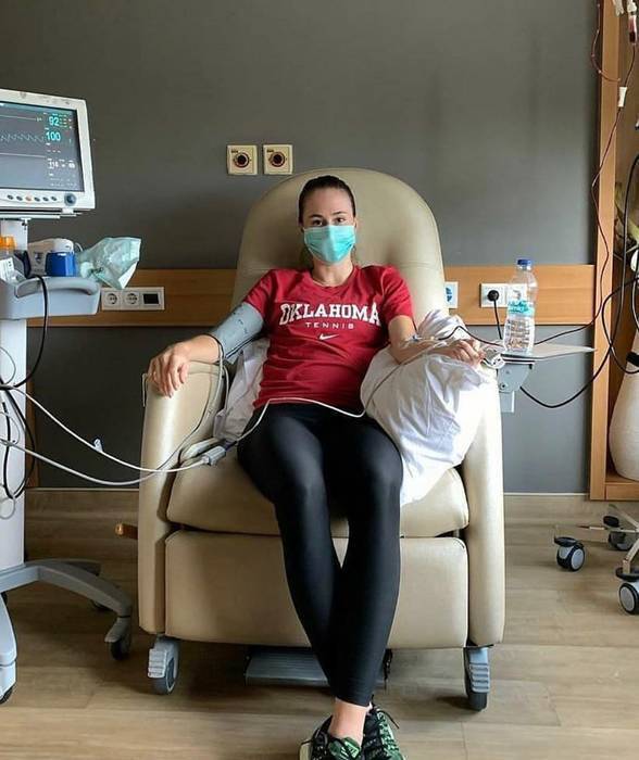 Украинская теннисистка победой возобновила карьеру после пересадки костного мозга