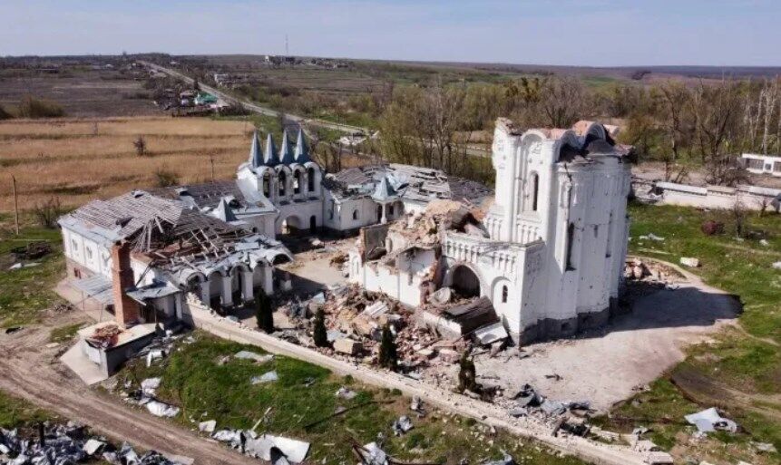 Святогірська лавра обстріл