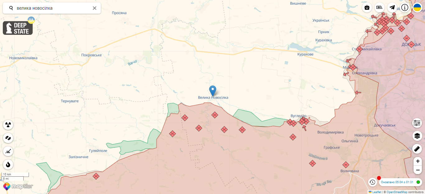 Оккупанты обстреляли поселок Великая Новоселка в Донецкой области: один человек погиб, два ранены. Фото