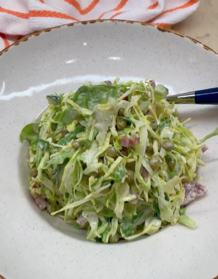 Готовый салат из капусты