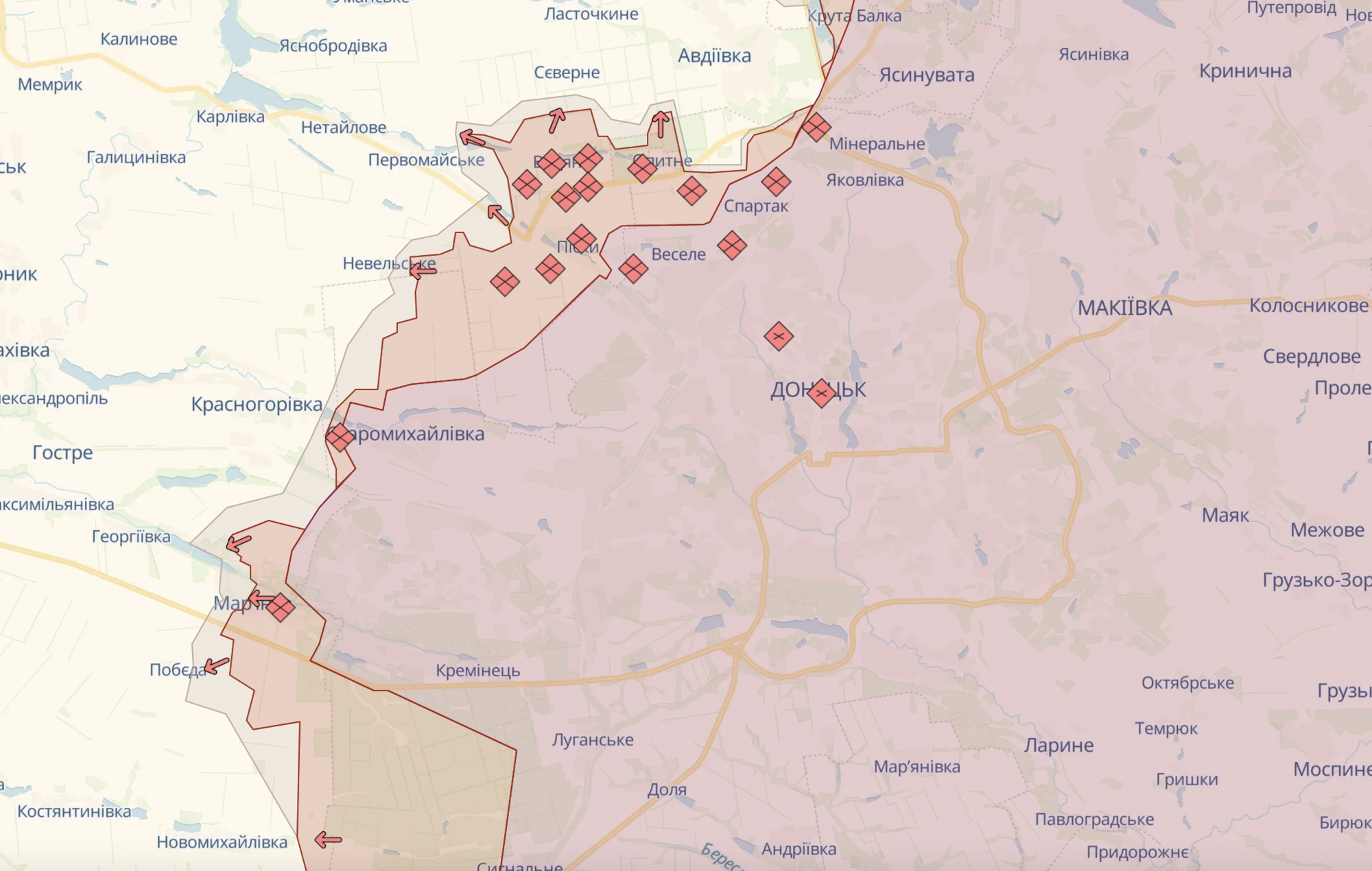 В Донецк приехал "хлопок": сообщают о прилете в районе железной дороги
