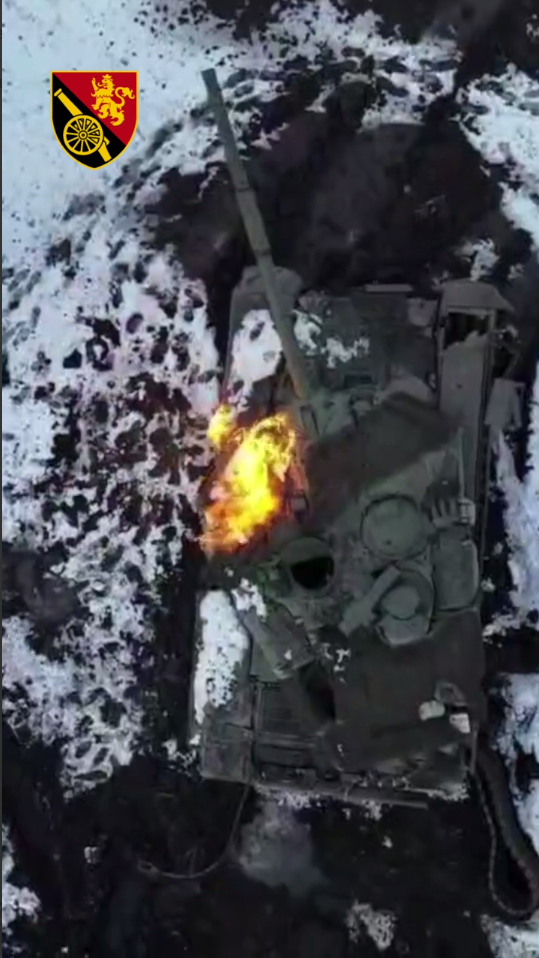 "Обнаружили, обездвижили, добили": украинские военные эффектно уничтожили "лучший" российский танк Т-90М "Прорыв". Видео