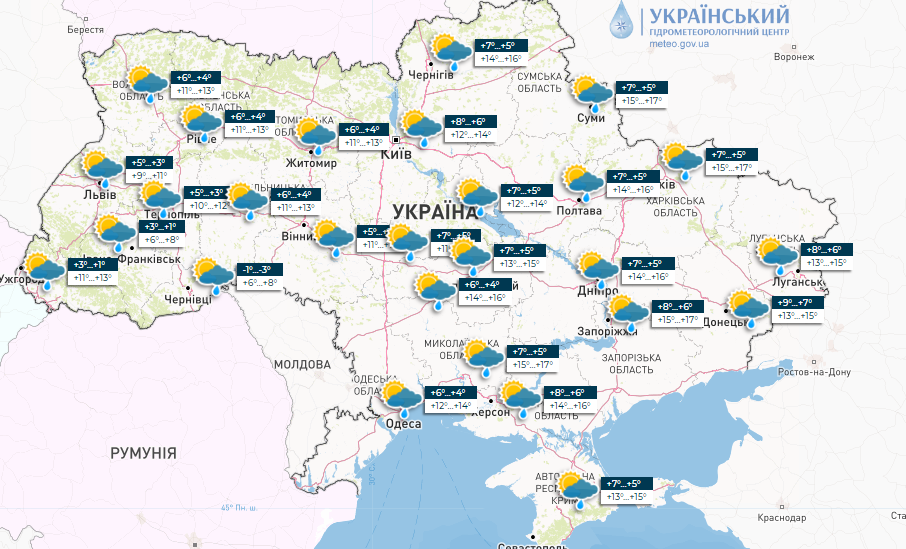 В Украине на Вербное воскресенье может пойти снег: синоптик дала детальный прогноз