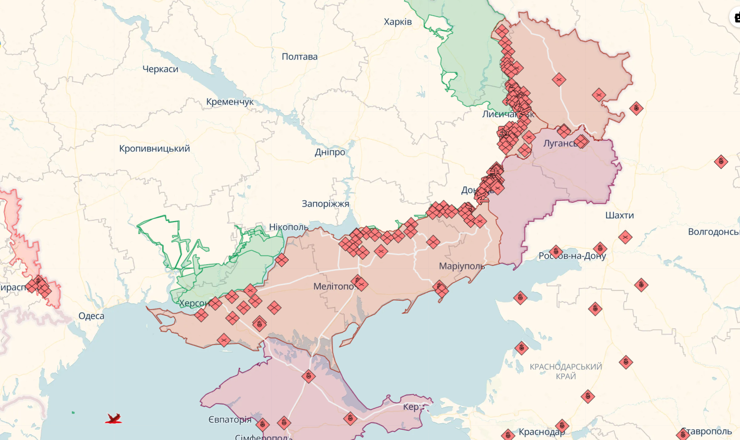 Враг наступает под Бахмутом и Авдеевкой, из-за значительных потерь в РФ проводят досрочные выпуски военных – Генштаб