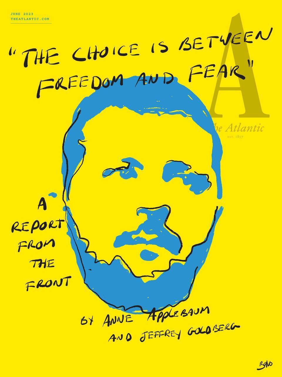 Портрет Зеленського авторства Bono з'явиться на обкладинці американського журналу The Atlantic. Фото