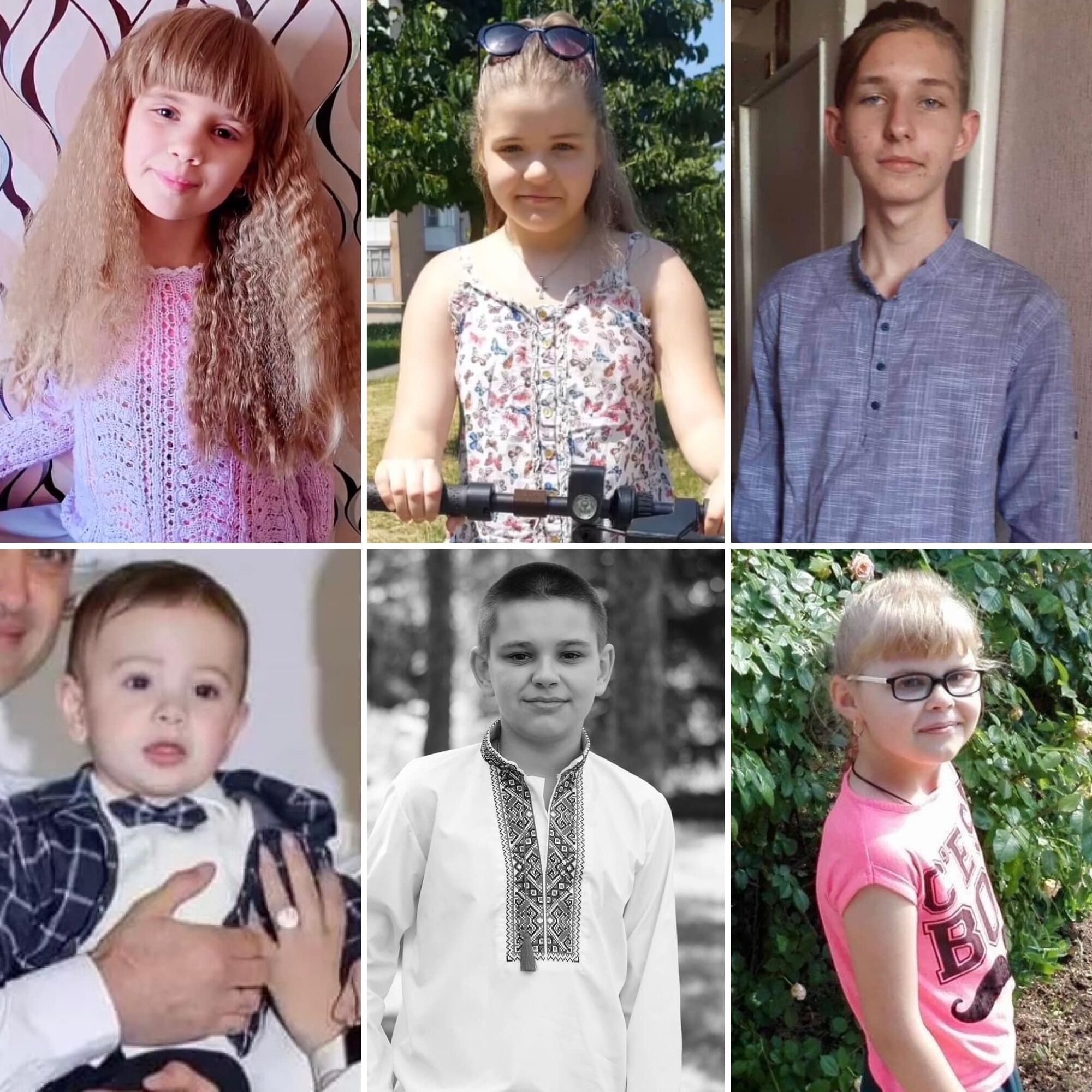 "Їх убила Росія": у мережі показали фото дітей, які загинули внаслідок ракетного удару окупантів по багатоповерхівці в Умані