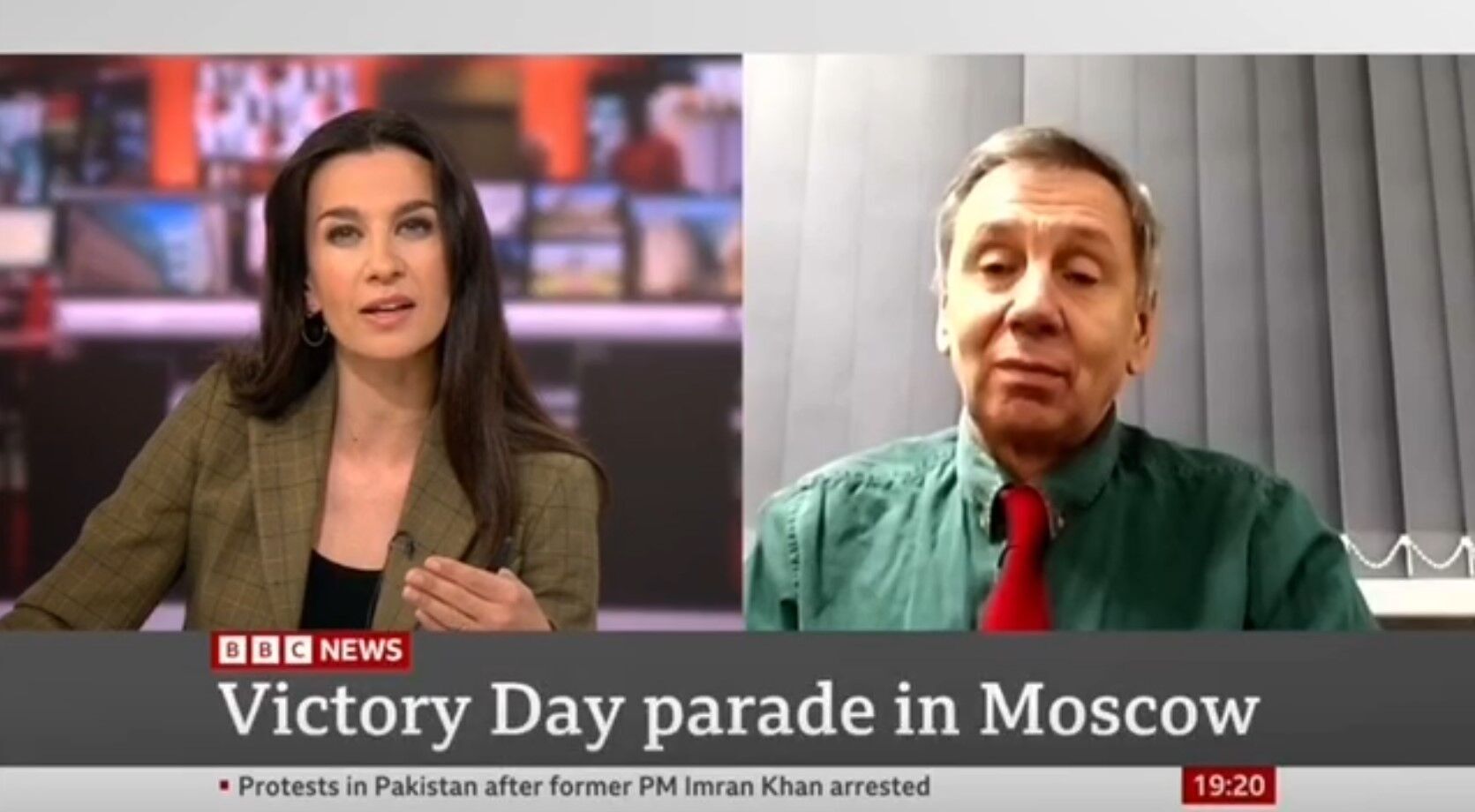 Російського пропагандиста Маркова "накрило" в ефірі британського ТБ після слів ведучої про Україну. Відео