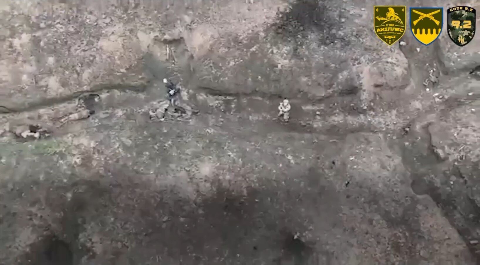 У Бахмуті окупант здався в полон українському дрону: операцію показали на відео