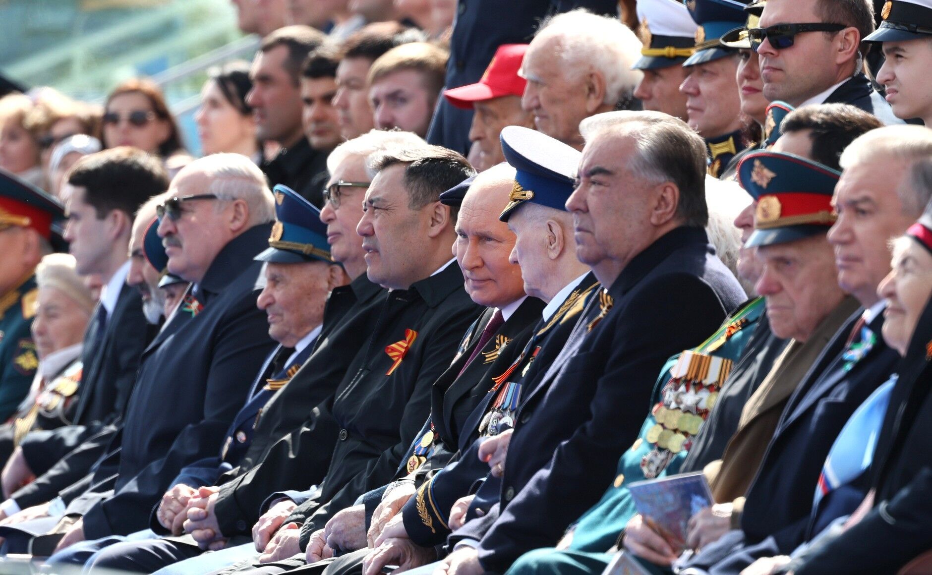 Путин на Красной площади. 9 мая 2023 года