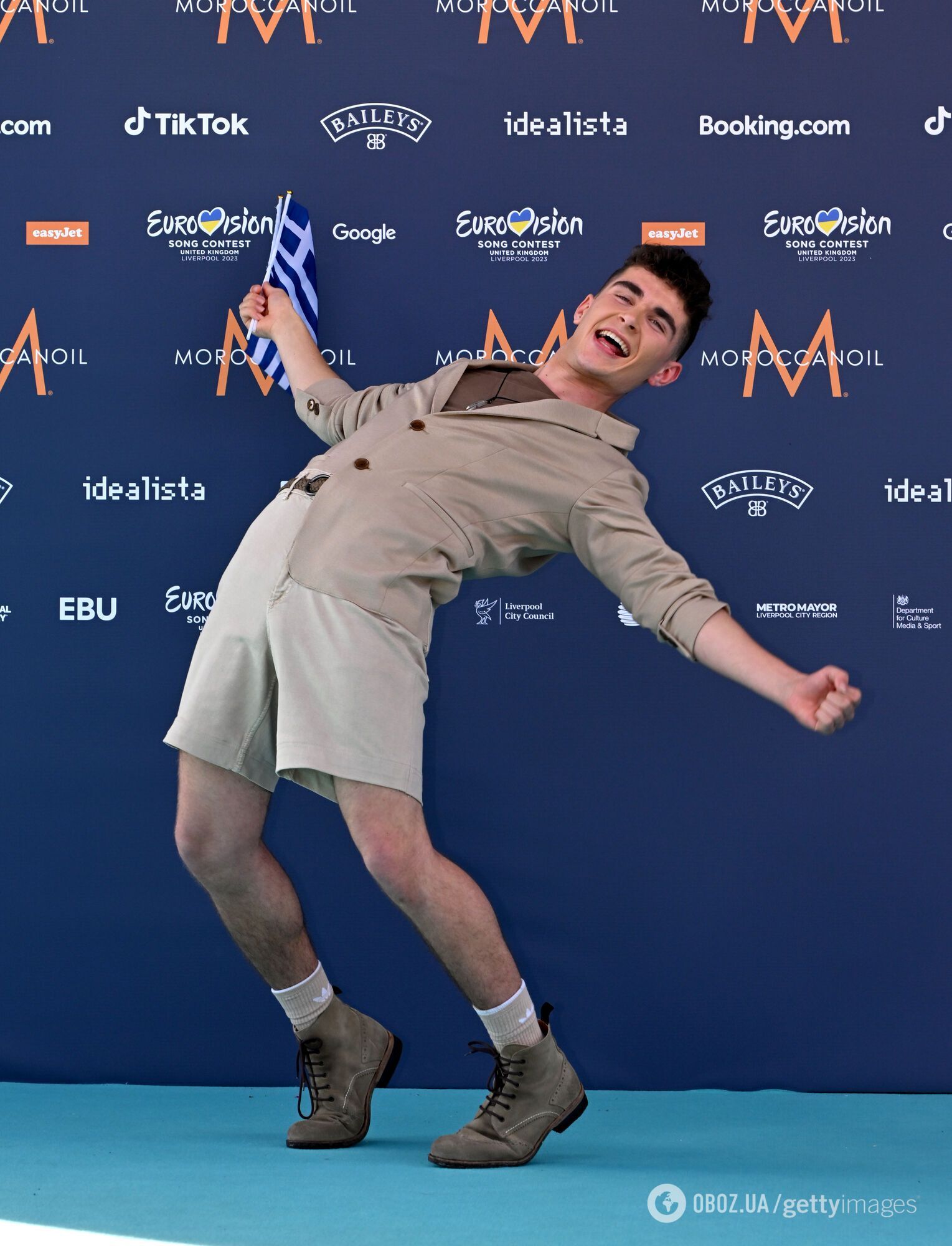 Самый младший участник: во втором полуфинале Евровидения-2023 Грецию представил 16-летний Виктор Верникос. Фото и видео