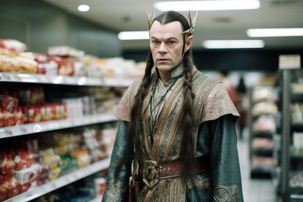 У супермаркеті, авто і кіно: нейромережа показала, як герої "Володаря перснів" виглядали б у сучасному світі