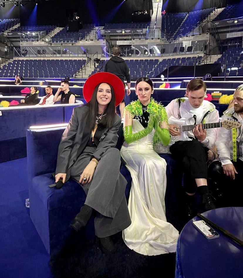 Финал Евровидения-2023 на пороге: Джамала встретилась с Сэмом Райдером и показала репетицию номера. Фото