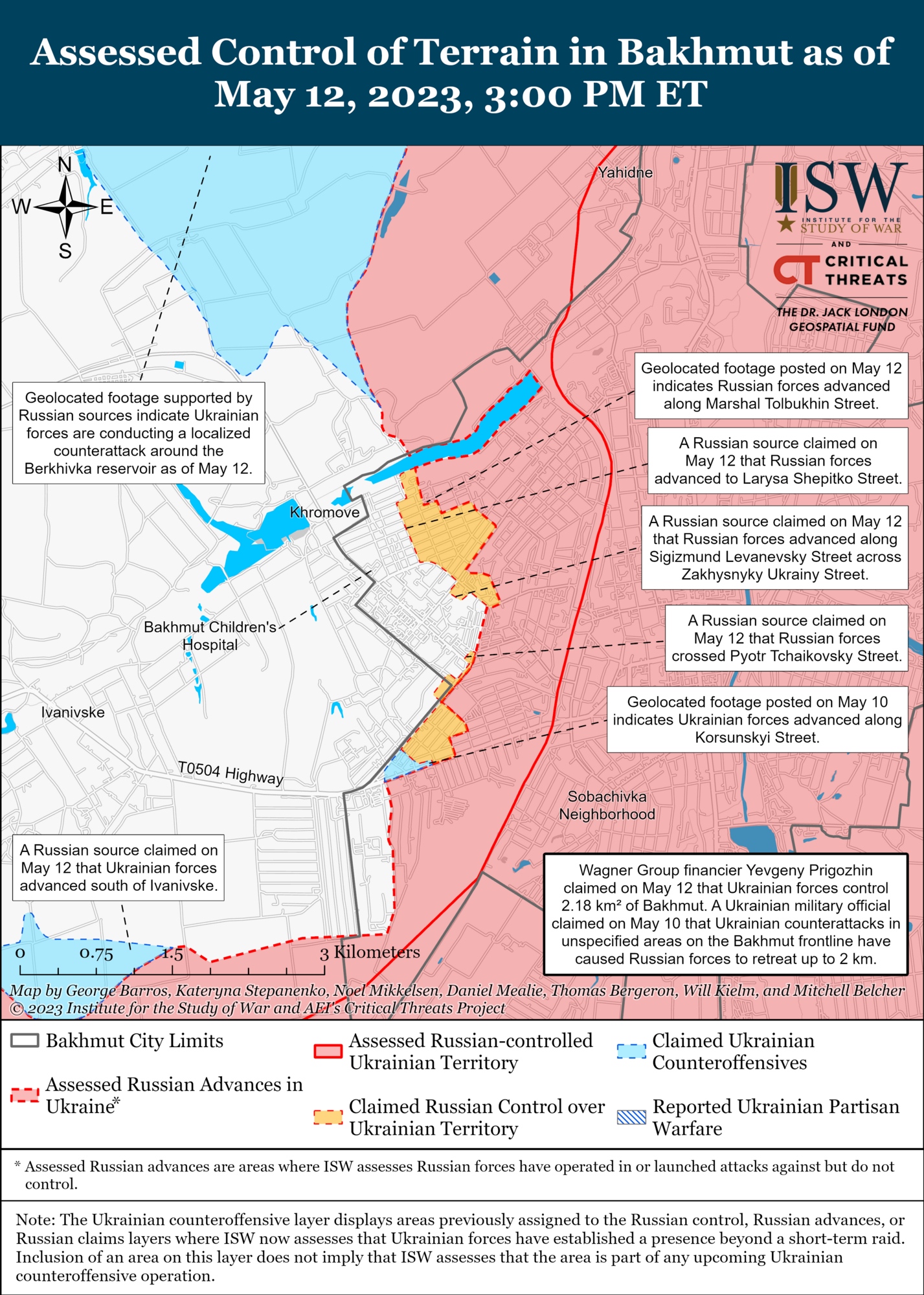 ВСУ добились успехов к северо-западу от Бахмута: в ISW рассказали о локальных контратаках. Фото и видео