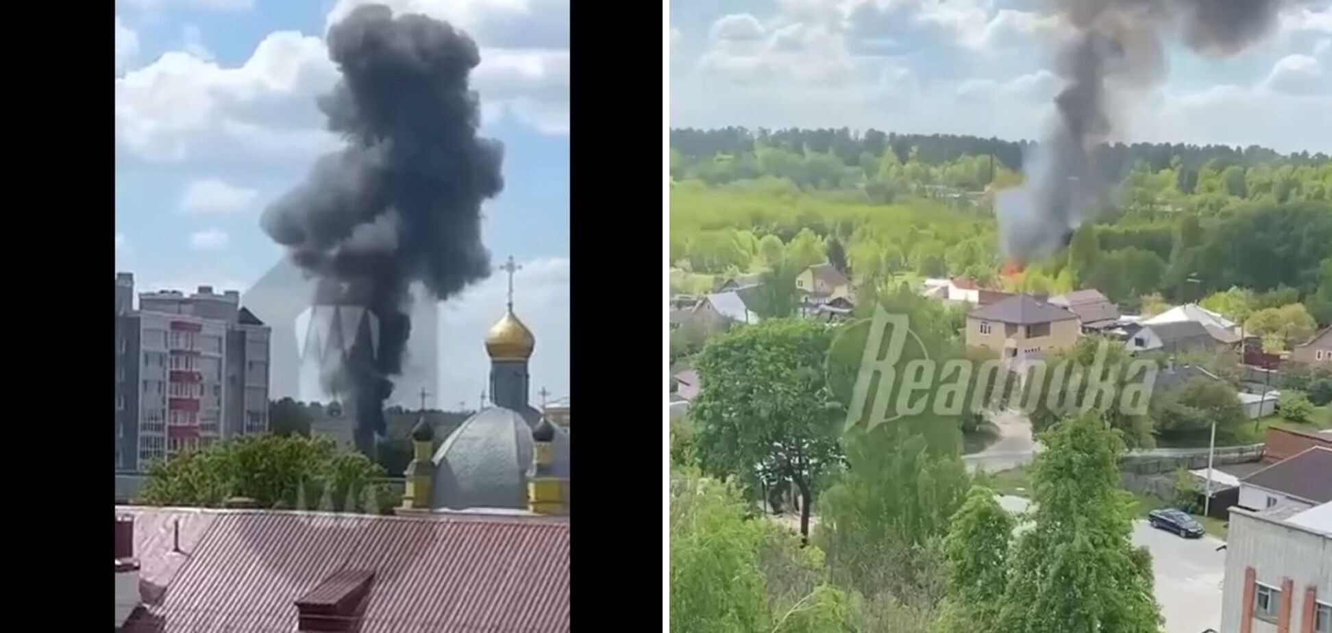 В Брянской области подряд разбились два вертолета Ми-8 и истребители Су-34 и Су-35: погибли 9 членов экипажа. Фото и видео