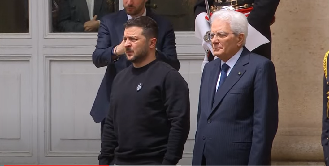"Важливий візит для перемоги": Зеленський у Римі розпочав зустріч із президентом Італії. Відео
