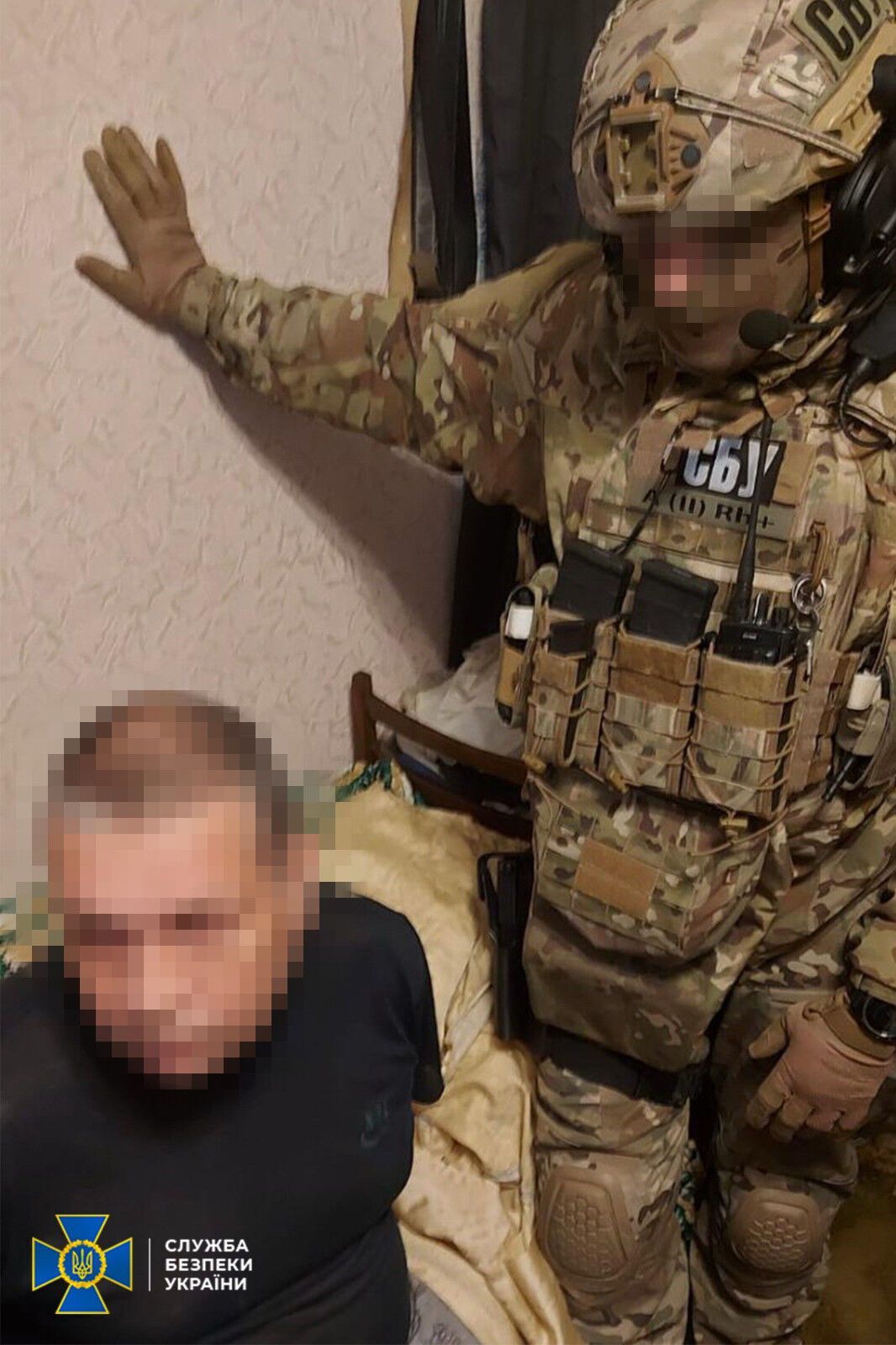 В Запорожье задержали бывшего милиционера, который хотел вступить в ЧВК "Вагнер" и воевать против Украины. Фото и видео