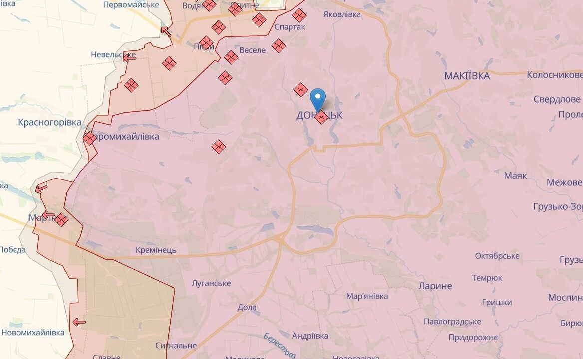 Сили оборони ударом із HIMARS знищили "Панцир-С1", який прикривав ворожий аеродром на Донеччині. Фото