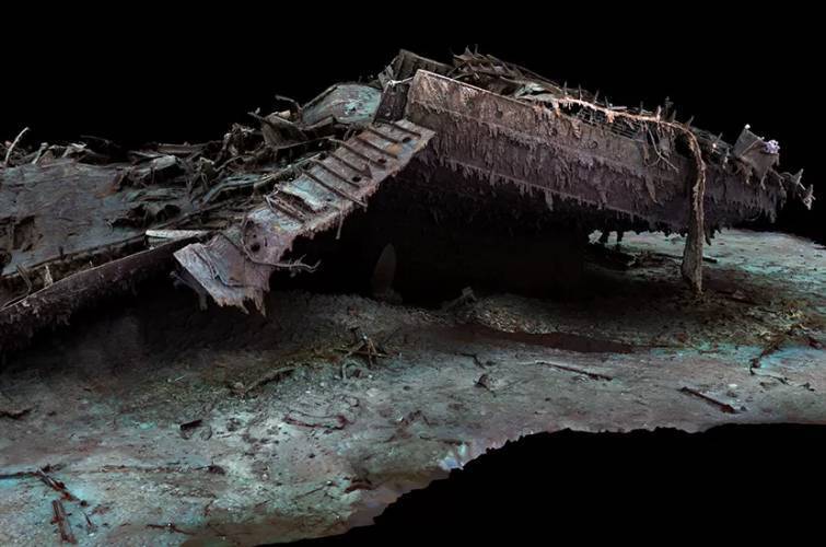 Исследователи создали первую детализированную 3D-реконструкцию "Титаника". Фото