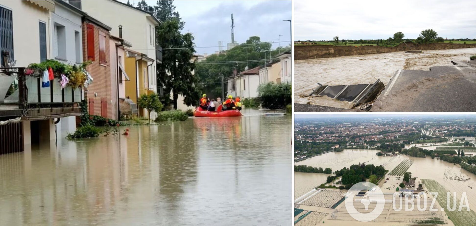 Італію накрила руйнівна повінь: є загиблі, тисячі людей евакуйовані. Фото та відео