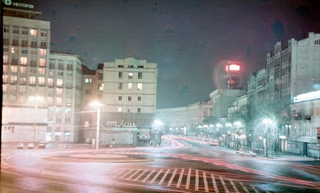 В сети показали, как выглядел ночной Киев на снимках 1984 года. Архивные фото