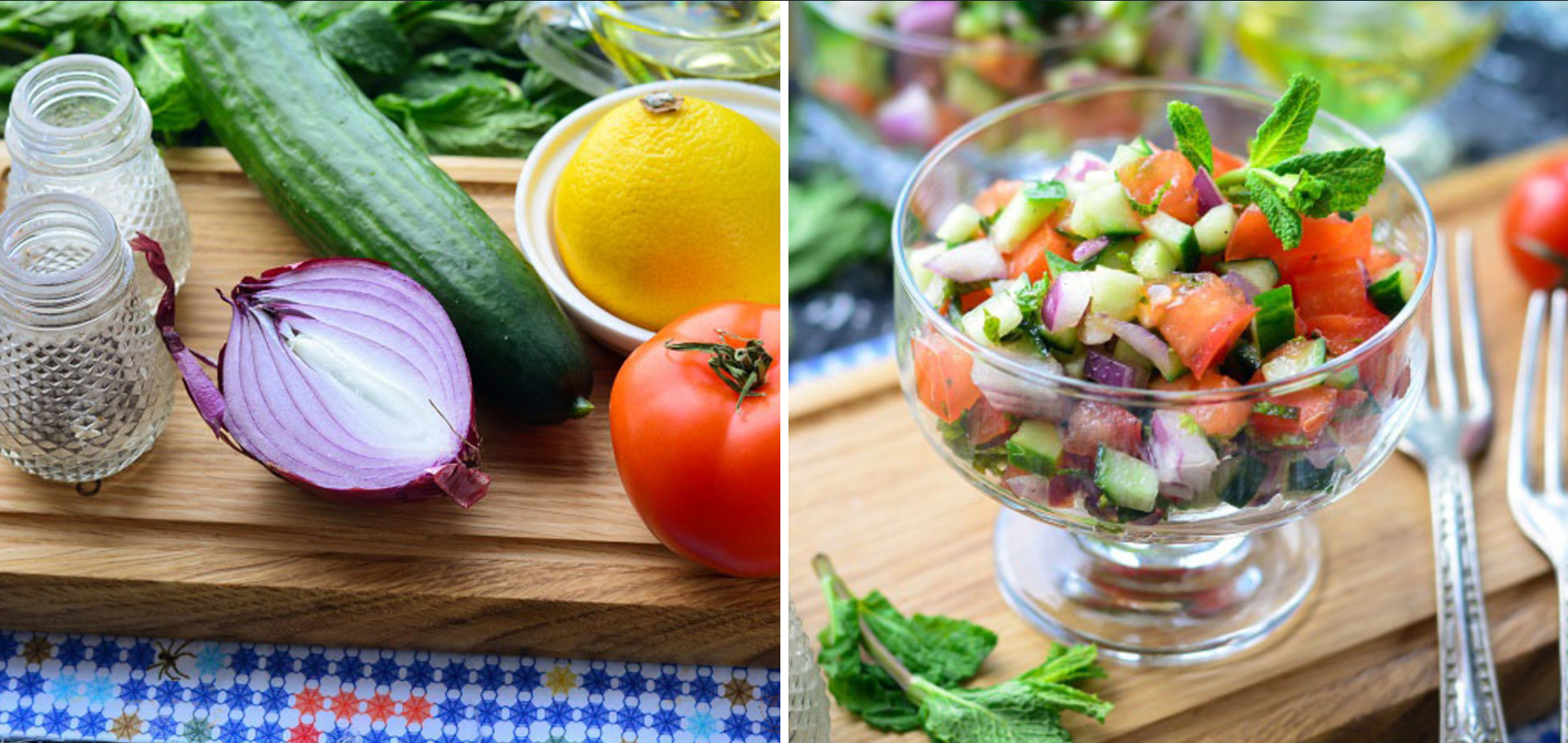 Что такое салат ''Ширази'' и как его приготовить