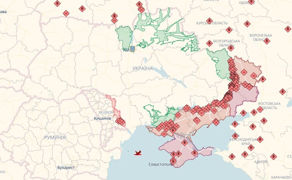 Тривають найгарячіші бої за Бахмут, на Херсонщину ворог перекинув живу силу – Генштаб