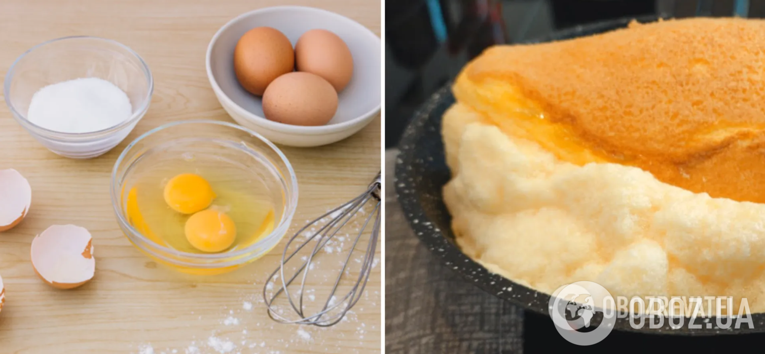 Как нельзя готовить омлет: он подгорит и получится плоским