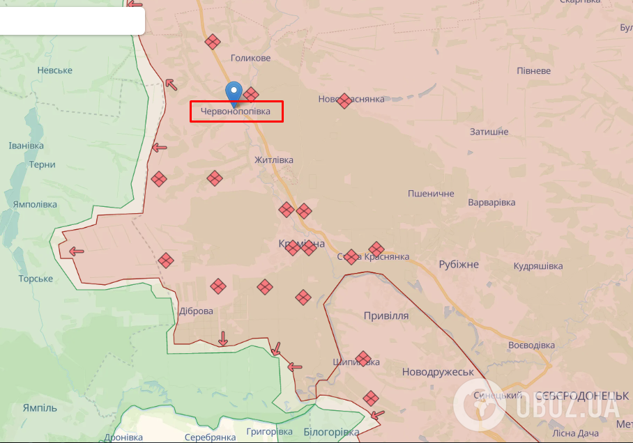 Червонопопівка в Луганській області