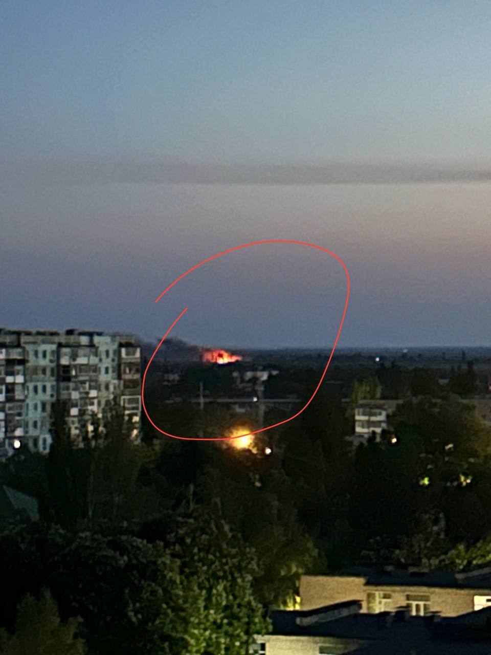 Оккупированный Бердянск посетила новая "бавовна": поднялся столб дыма. Фото