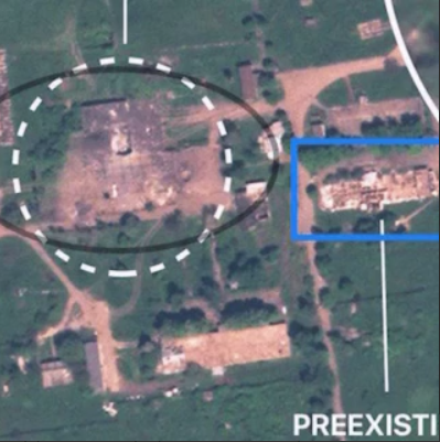 ВСУ поразили крылатой ракетой Storm Shadow передовой командный пункт российской армии: спутниковое фото