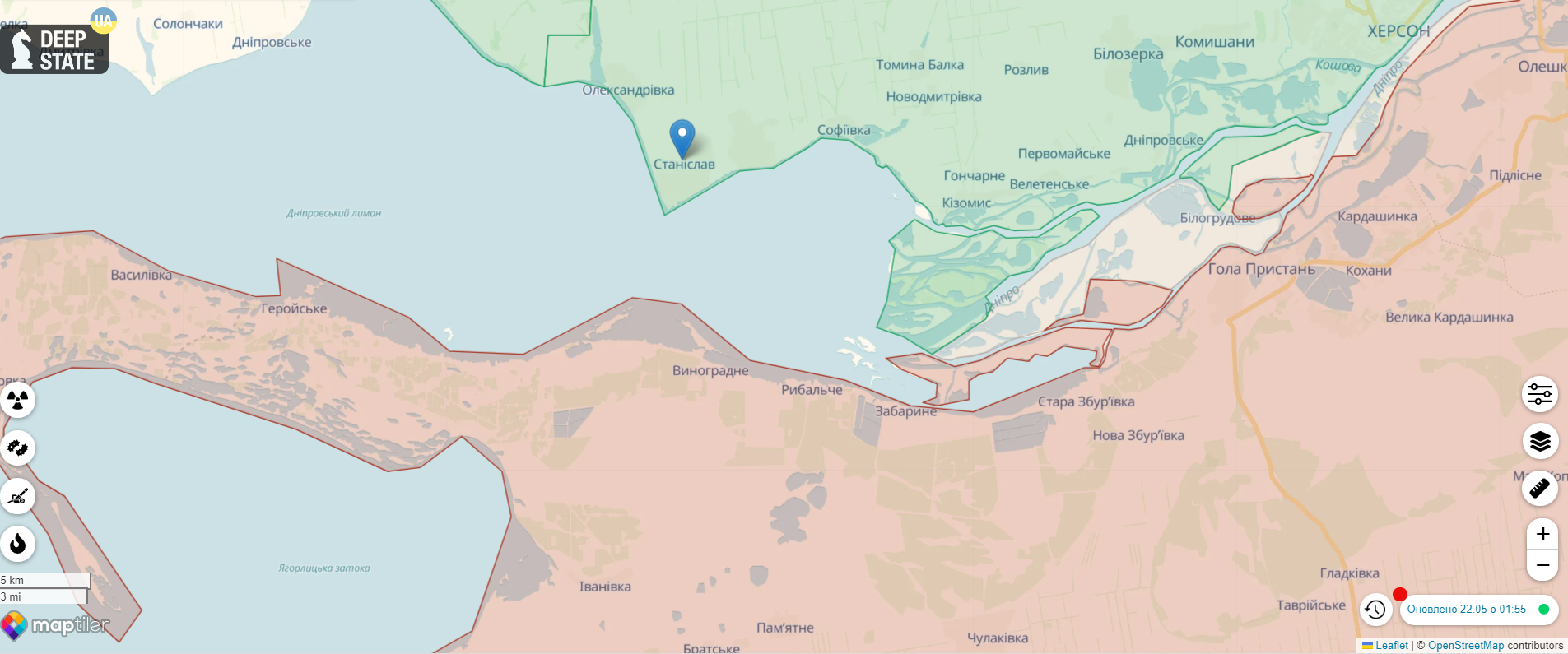 Окупанти обстріляли Куп'янськ на Харківщині і Станіслав на Херсонщині: є загиблий і поранені