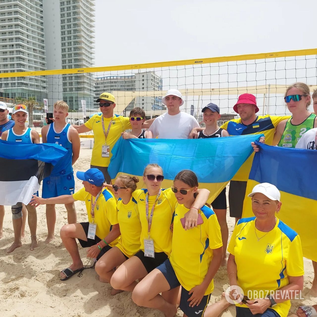 Триумф украинских учеников на чемпионате мира по пляжному волейболу